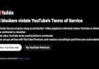 YouTube Tindak Tegas Aplikasi Pemblokir Iklan