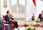 Menlu China Temui Jokowi Bahas Proyek Kereta Cepat ke Surabaya