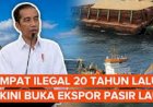 Permintaan Gerindra Tunda Ekspor Pasir Laut Langkah Elok?