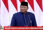 Pidato Prabowo Dinilai Kontradiksi