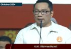 Ridwan Kamil Janji Jaga Program Makan Bergizi Gratis