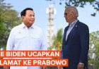 Jubir Gedung Putih: Prabowo-Biden Perkuatkan Kerja Sama