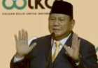 Prabowo Puji Partai Golkar Gudangnya Orang Hebat