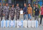 Penyelundupan 2.100 Liter Miras Ilegal Digagalkan TNI AL 